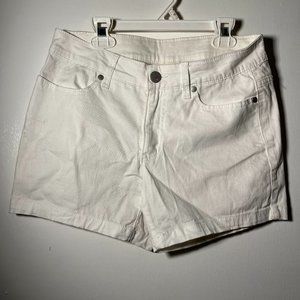 Faded Glory White Shorts